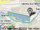 parcours tour du lac de vaires