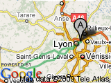 parcours  Parcours 05 / 09 aoÃ»t 2008 : Chazelles-sur-Lyon 1col (velo) - depuis Lyon
