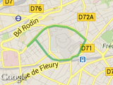parcours tour du fort d'issy