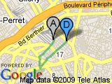 parcours Paris - Défouloir avant 100% VMA