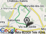 parcours Vic-sur-Seille - Salonnes - Château-Salins - Vic