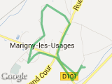 parcours villevert eglise touche four a chaux