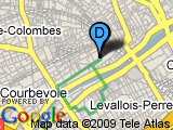 parcours Levallois-Courbevoie