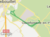 parcours clairefontaine=>étang d'or