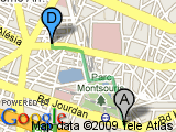 parcours Aller Montbrun-Cité Universitaire