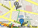 parcours Retour Cité Universitaire-Montbrun