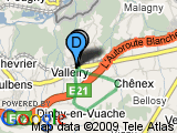 parcours Valleiry - Chênex - Jurens - Bloux - Valleiry