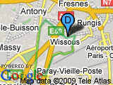 parcours PISTES ORLY - MASSY - ANTONY POMPIERS