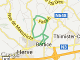 parcours Battice Bouxhmont Charneux 