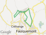 parcours 1H33 15.512 KM le 13 fevrier 2012