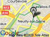 parcours Tour Levallois - Sablons