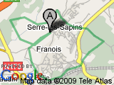 parcours tour Serre les Sapins- Franois