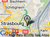 parcours Strasbourg 10km