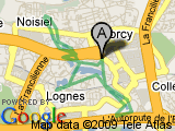 parcours Lacs Torcy