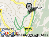 parcours La Bridoire - Tour du Plat