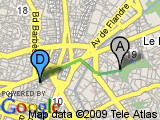 parcours trajet pour les buttes