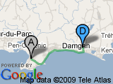 parcours Damgan ter