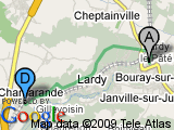 parcours Chamarande Lardy