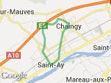parcours Chaingy Saint Ay Chaingy