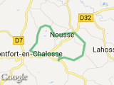 parcours montfort à partir des tauzins