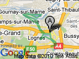 parcours Torcy - Lognes - Noisiel - Vaires [Lacs]