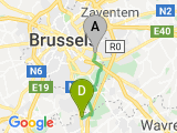 parcours Waterloo - Bxl (Tervuren)
