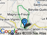 parcours Magny le Freule - Bissiere