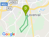 parcours Loverval 6km