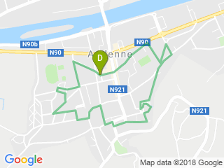 Andenne : 05 - Parcours Corrida.