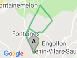 parcours Landeyeux - Fontaines