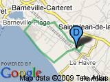 parcours Barneville plage