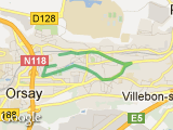 parcours Orsay Lozere Epingle Gymnase