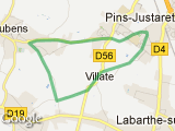 parcours Tour PinsJust 8,6