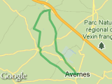 parcours pas aria sylv le 15/04/2012
