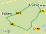 parcours petite sortie 8kms