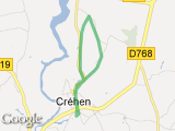 parcours créhen 22 avril 2012
