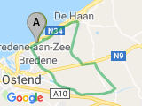 parcours Bredene klemskerke stahille bredene