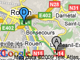 parcours ILE LA CROIX / LE MESNIL ESNARD 7 Kms