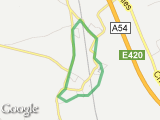 parcours Obaix-Buzet 