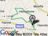 parcours FORVILLE/HEMPTINNE 15KMS