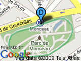 parcours Parc de Monceau