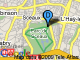 parcours Parc de Sceaux 24 Mars