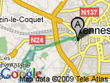 parcours Rennes autour du 2éme étang