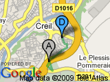 parcours Creil Bois Saint Romain