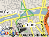 parcours Tours - Tranchée