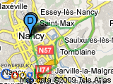 parcours semi marathon nancy 2008