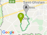 parcours Wihéries -> Boussu 1