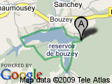 parcours Lac de Bouzey
