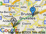 parcours BXL - Vers l'ouest