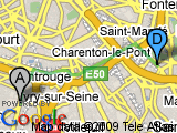 parcours Charenton Frégis